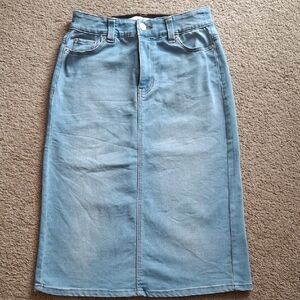 Denim Blue Women's Skirt
